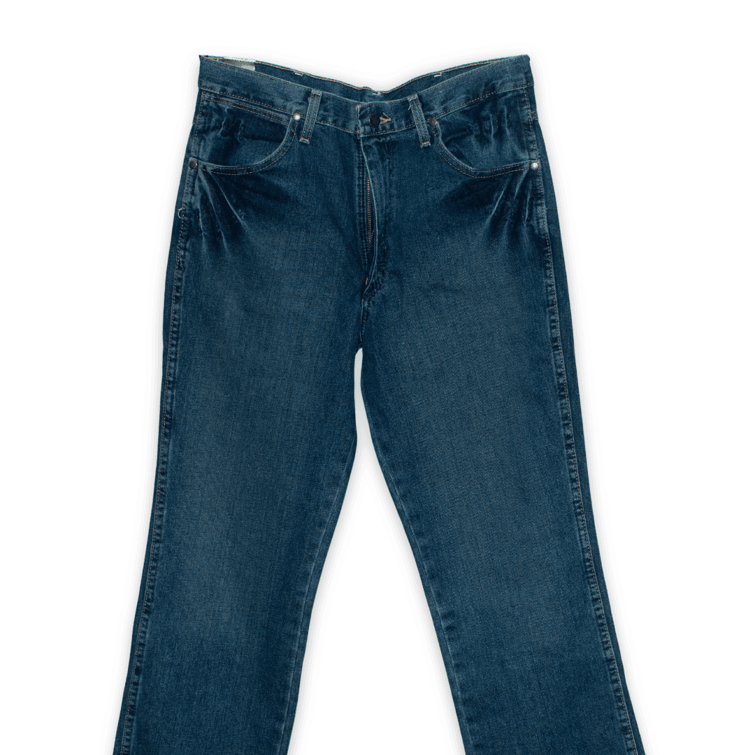 Pantalón de mezclilla Wrangler slim fit azul