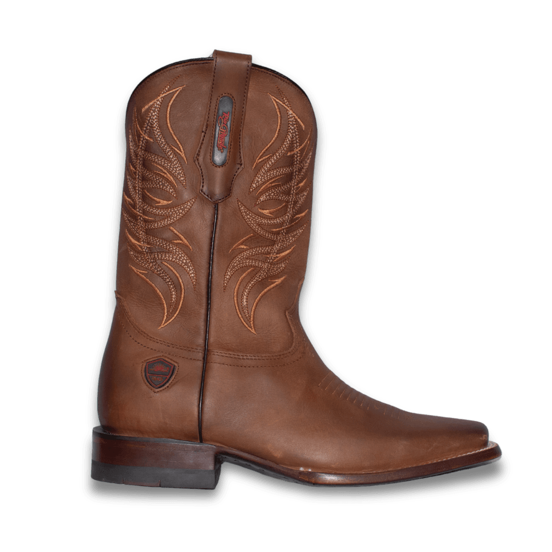 Bota Rio Grande H70 en piel café, vista lateral
