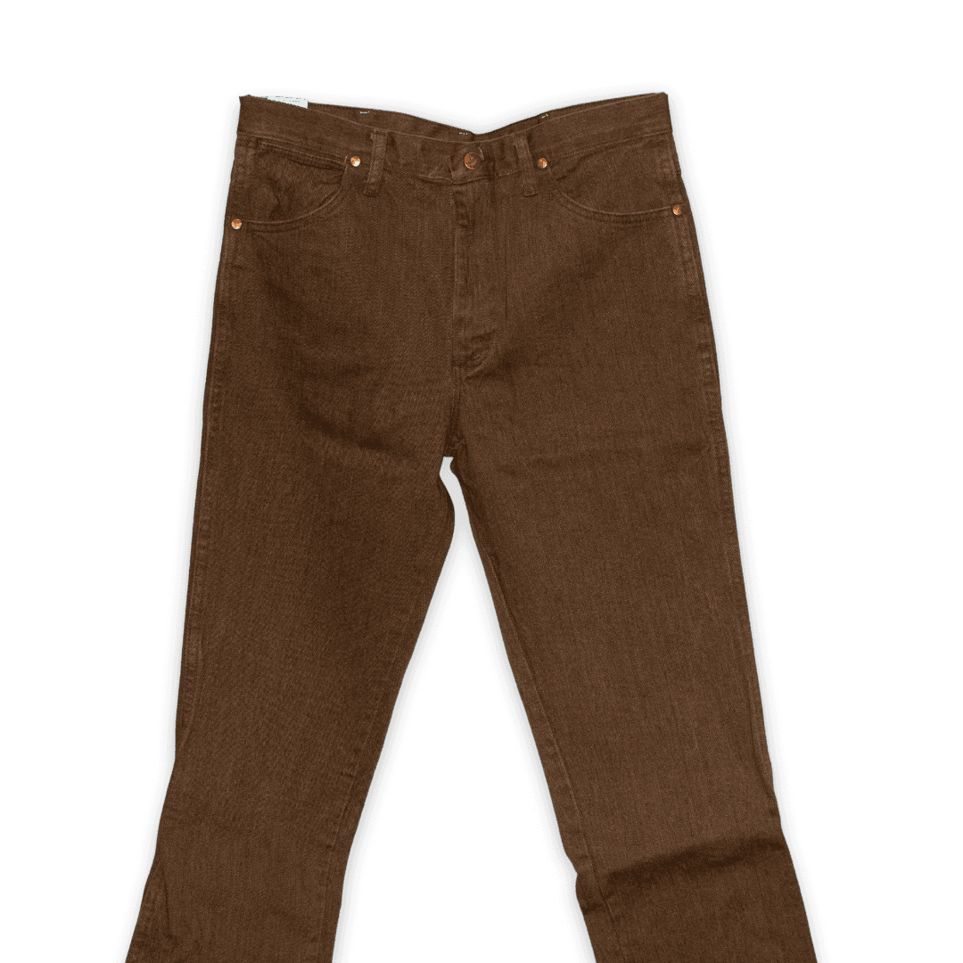 Pantalón de mezclilla Wrangler slim fit azul
