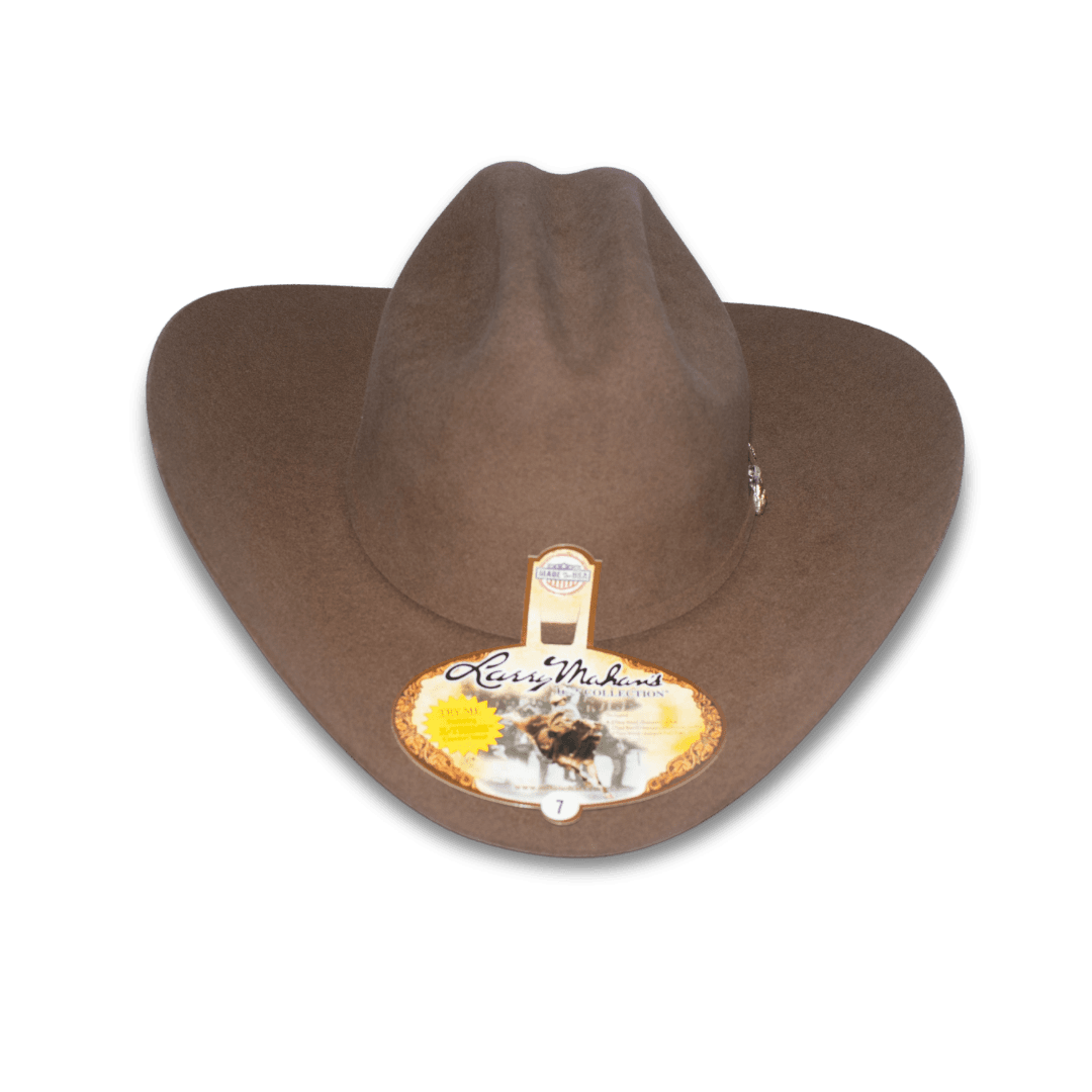 Texana Larry Mahan 6X color fawn, vista de frente