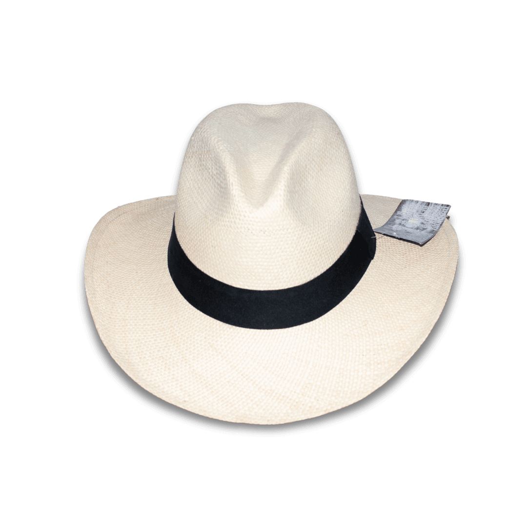 Sombrero tipo panameño, vista frente
