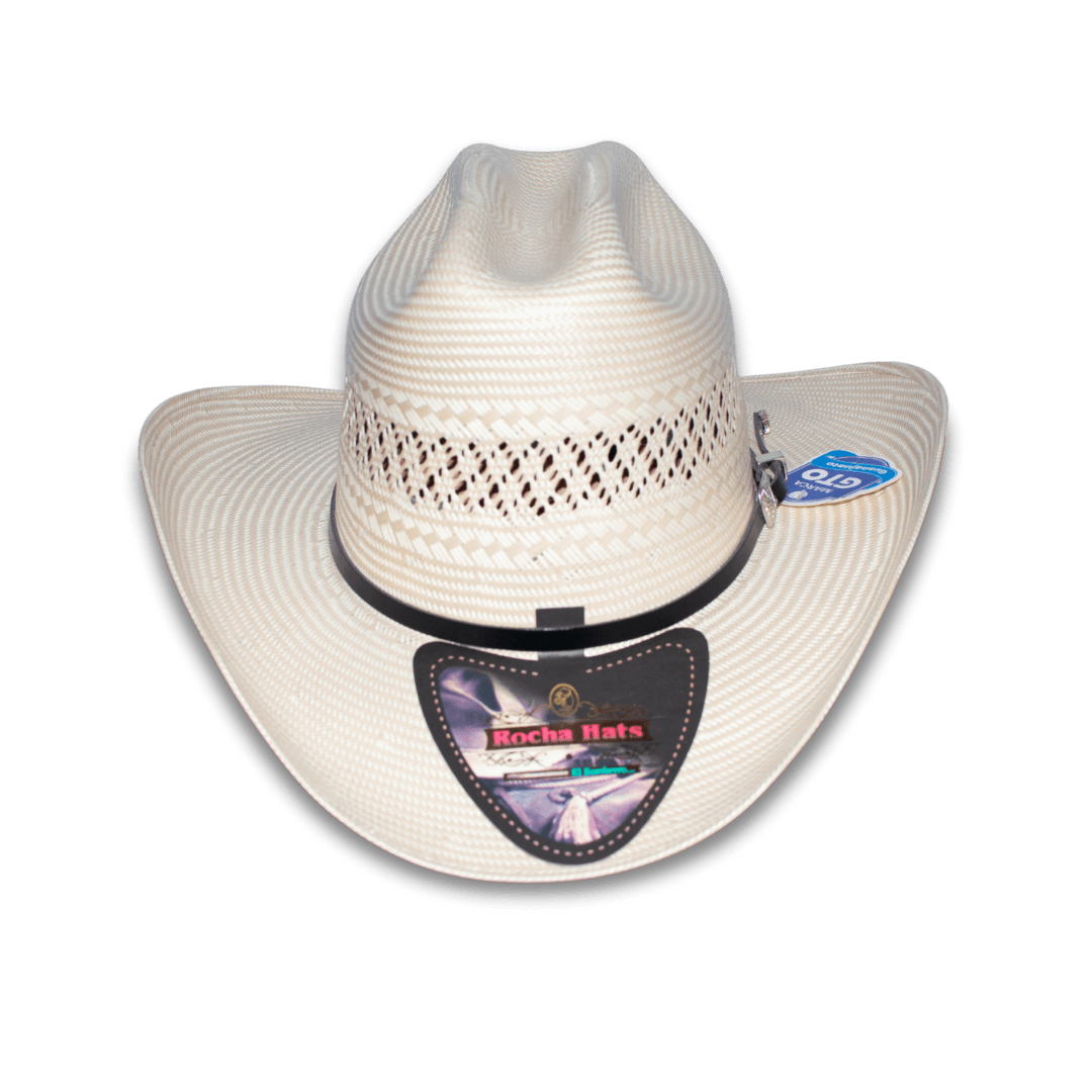 Sombrero Rocha hats 100x bicolor, vista de frente