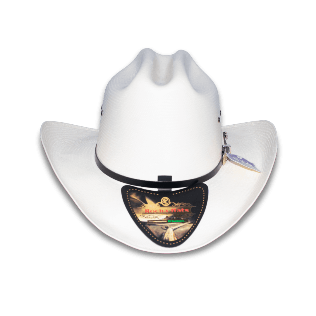 Sombrero Rocha hats 100x patrón, vista de frente