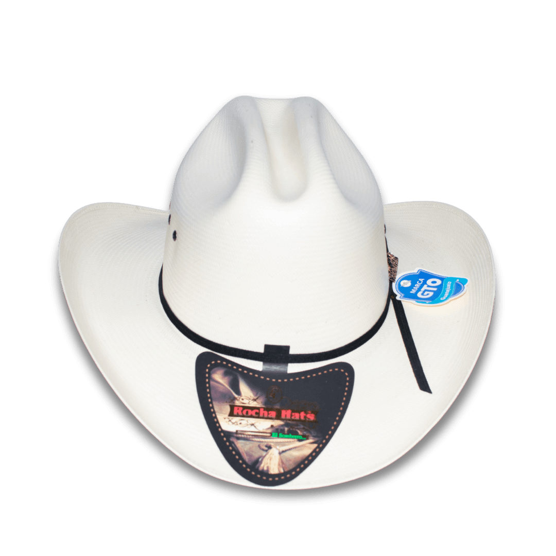 Sombrero Rocha hats 100x rodeo, vista de frente