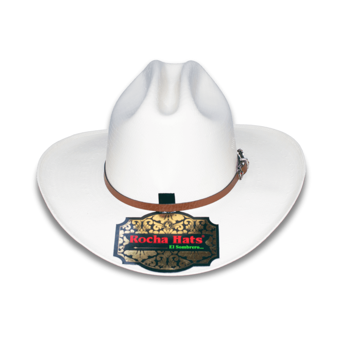 Sombrero Rocha hats 30x refaldeado, vista de frente